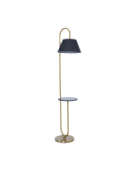 Eroica Floor Lamp Copper Metal Fabric
