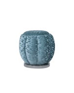 Gigi Poufs Wood Fabric