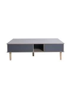 Rhine Coffee Table Grey Oak Wood