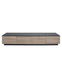 Seine Tv Stand Black Wood