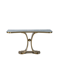Orabella Console Metal Marble