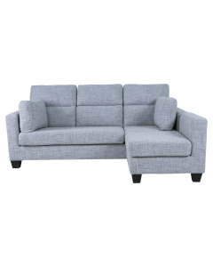 Dex 4 Seater Sofa Silver