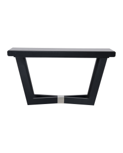 Pumice Console Matte Black Wood