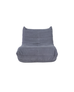 Las 1 Seater Compressed Sofa Smoke Gray