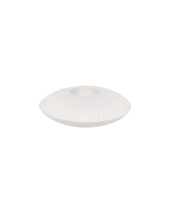 Sandy T-Light Holder Matte White Ceramic