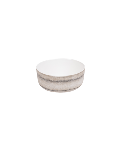 Vella Salad Bowls Matte White Ceramic