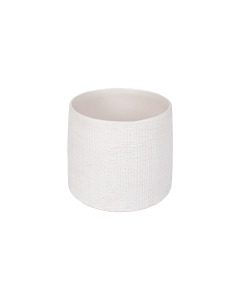 Colfax Plant Pot White Ceramic
