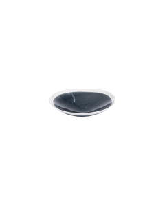 Darly Bowl Charcoal White Ceramic