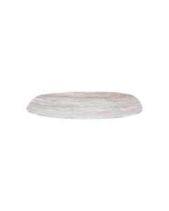 Euforia Plate Matte White Ceramic