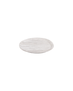 Goccia Plate Matte White Ceramic