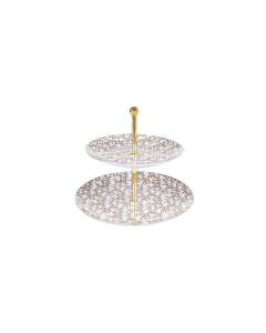 Ebomy Plate Gold Ceramic