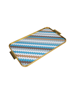 Celo Tray Gold Ceramic