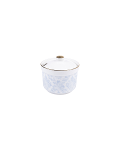Iniyo Sugar Pot Silver Ceramic