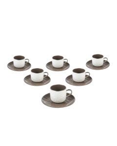 Mimosa Cup & Saucer Gold Ceramic