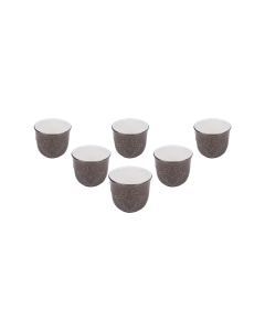 Mimosa Gahwa Cup Gold Ceramic
