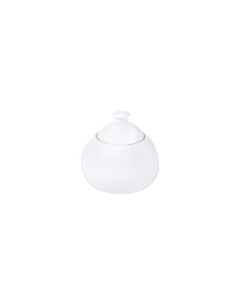 Oney Sugar Pot White Ceramic