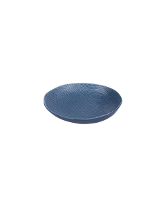 Etna Plate Blue Ceramic Deep