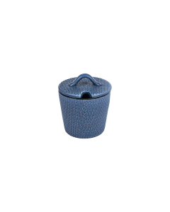 Etna Sugar Pot Blue Ceramic Sugar Pot