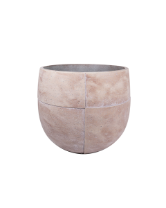Ellrich Plant Pot Mud Red Cement