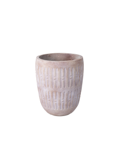 Cheney Plant Pot Mud Red Cement