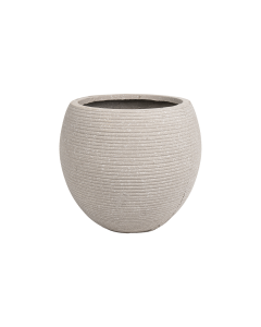 Pansy Plant Pot Gray Cement