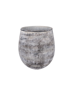 Sabi Plant Pot Russet Cement