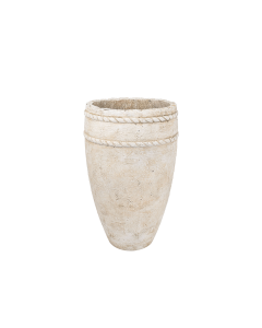Mora Plant Pot Yellow Cement