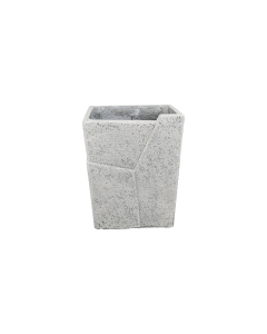 Manu Plant Pot Light Gray Cement