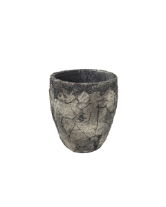 Eco Plant Pot Gray Biege Cement