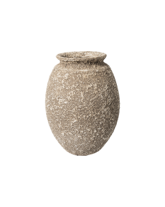 Ana Plant Pot Earthy Yellow Cement