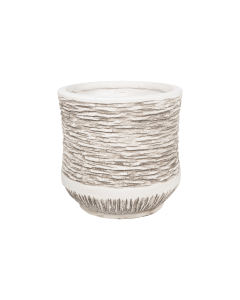 Dom Plant Pot Archaize White Cement