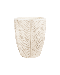 Carlina Plant Pot White Cement