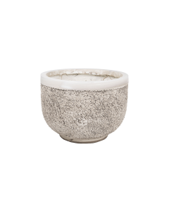 Pyrus Plant Pot White Cement