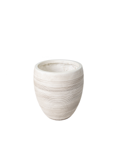 Carm Plant Pot Archaize White Cement