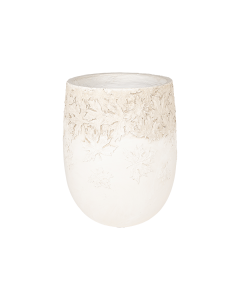 Vega Plant Pot Archaize White Cement