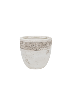 Punica Plant Pot Beige Cement