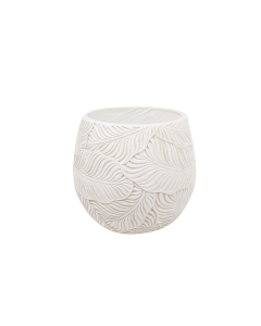 Kochi Plant Pot Archaize White Cement