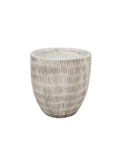Daphne Plant Pot Light Beige Cement