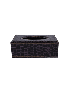 Giacosa Tissue Box Coffee PU Leather
