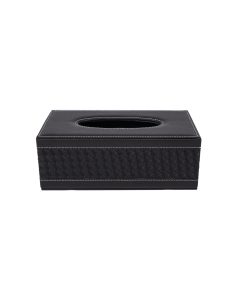 Necol Tissue Box Coffee PU Leather
