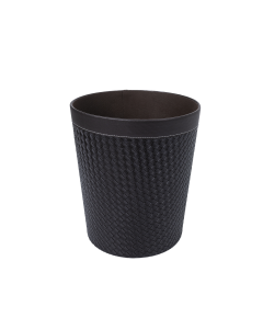 Necol Trash Can Coffee PU Leather