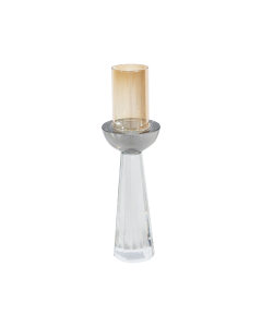 Cloe Candle Holder Clear Crystal