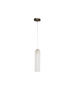 Bakubo Pendant Lamp White Metal Glass