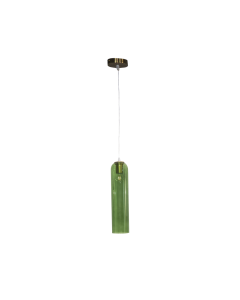 Bakubo Pendant Lamp Green Metal Glass