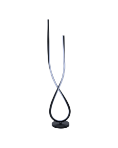 Margaux Floor Lamp Black Aluminum