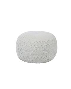 Harley Poufs Ivory Cotton Cembray