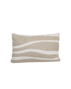 Plumarius Cushion Light Brown Cotton 30x50 Cm