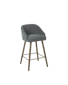 Colette Dining Chair Wood Fabric