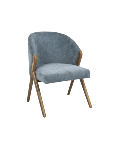 Casilda Dining Chair Wood Fabric