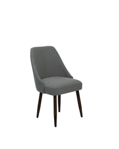 Ela Dining Chair Wood Fabric